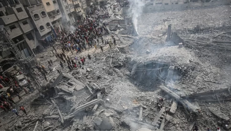 2 Günde Vurulan 6. Cami! İsrail Savaş Uçakları Gazze’Deki Es-Susi Camisi’Ni Bombaladı
