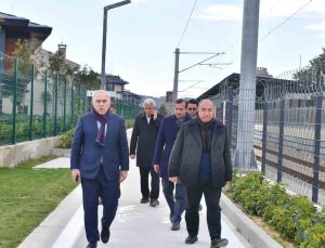 Fatih Belediye Başkanı Turan, Sirkeci – Kazlıçeşme Raylı Sistem Hattı çalışmalarını yakından inceledi