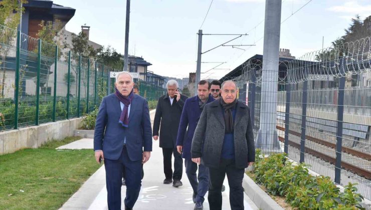 Fatih Belediye Başkanı Turan, Sirkeci – Kazlıçeşme Raylı Sistem Hattı çalışmalarını yakından inceledi