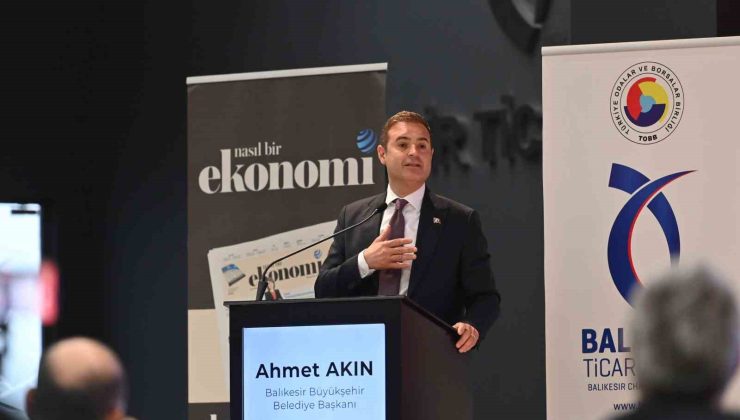 Başkan Akın su ve Sürdürülebilirlik zirvesinde konuştu