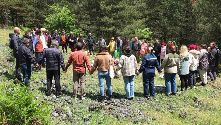 Kazdağları’nda Bitki Hakları Manifestosu okudular