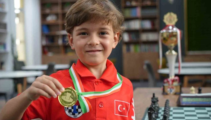 7 yaşında Avrupa şampiyonu oldu