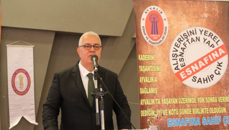 Ayvalık Esnaf ve Sanatkârlar Odası Başkanı Çakırca: “Fahiş fiyatlarla ilgili esnafımıza bu kadar yüklenilmesi haksızlıktır”