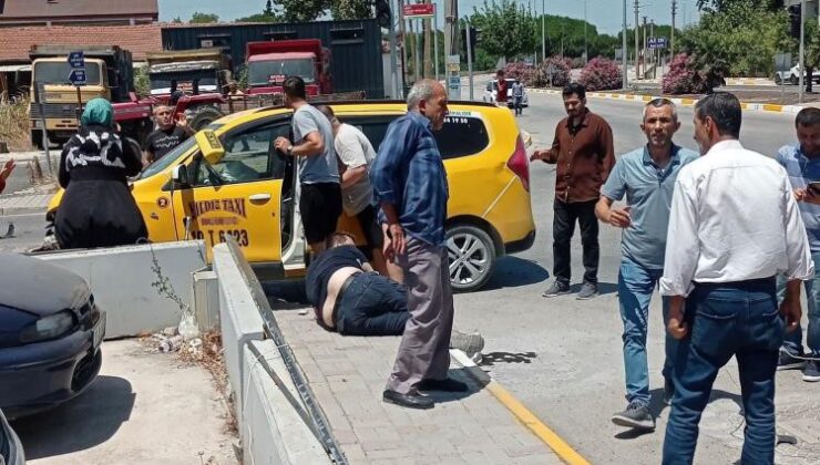 Gönen’de direksiyon başında rahatsızlanan sürücü faciaya sebep oldu