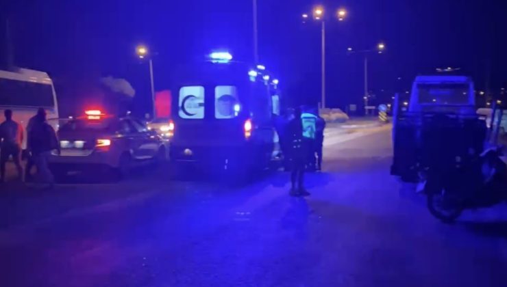 Gönen’de trafik kazası: 1 kişi yaralandı