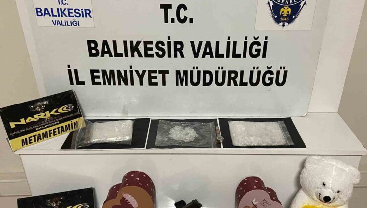 Balıkesir’de uyuşturucu operasyonu: 422 gram metamfetamin ele geçirildi