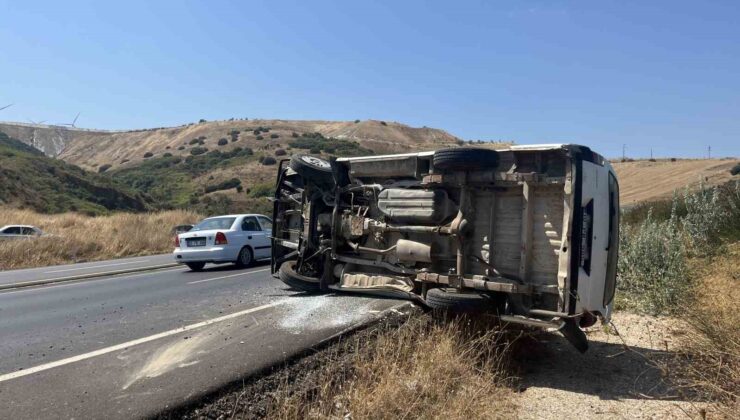 Bandırma’da trafik kazası: 2 yaralı