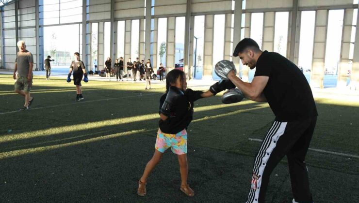Yaz Spor Okulları’nın ikinci dönem zili çaldı